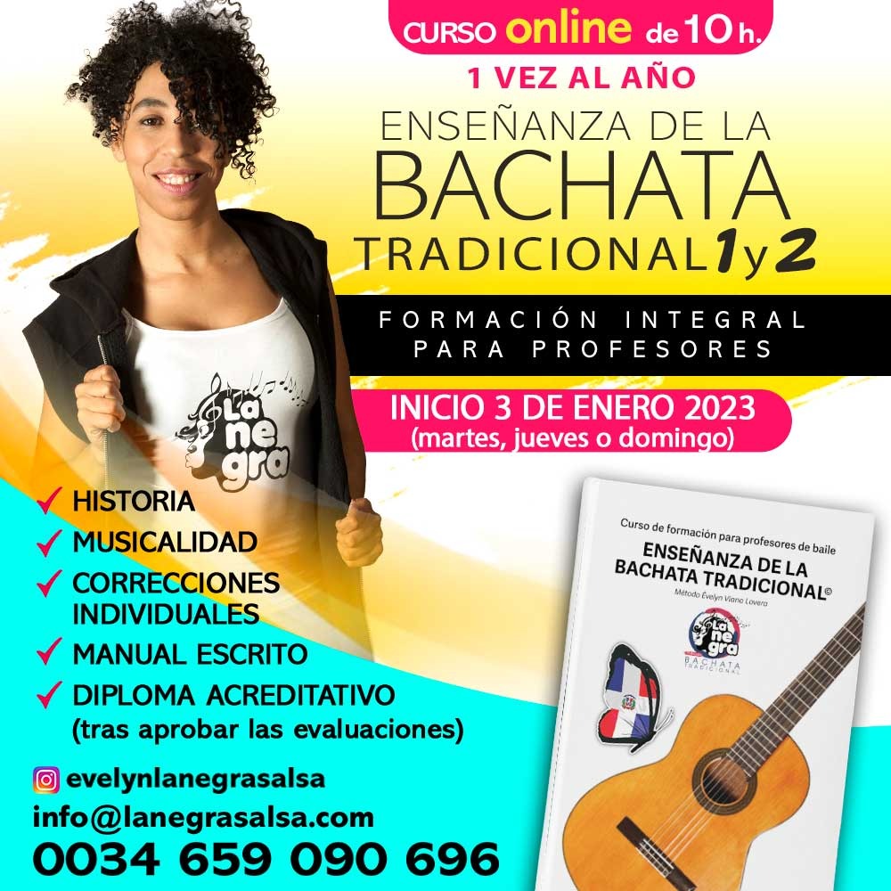 Teaching Traditional Bachata, training for teachers