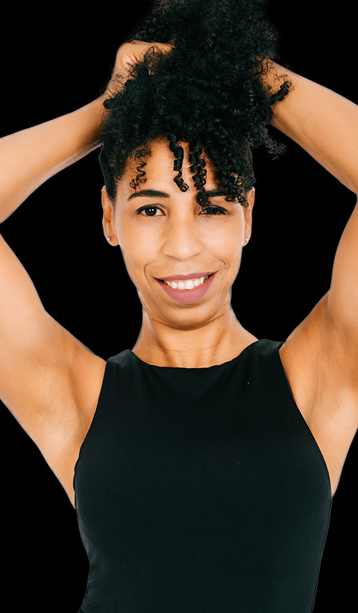 Evelyn Viana Lovera, «La Negra», profesora de bachata tradicional