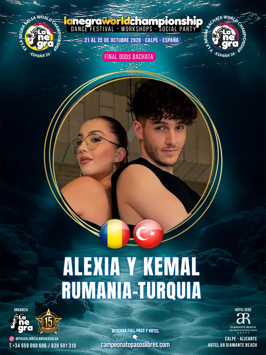 Alexia y Kemal — Rumanía / Turquía