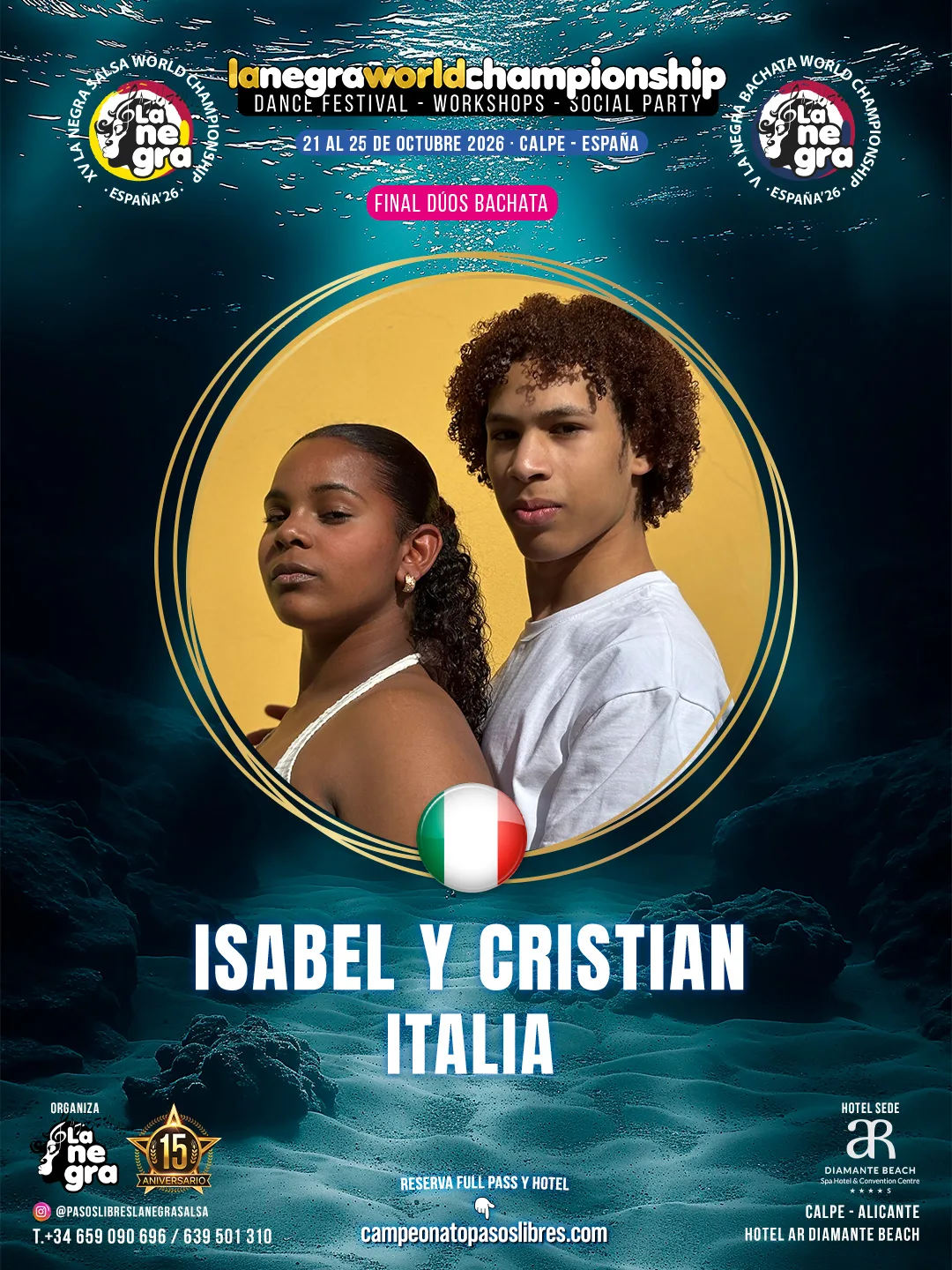 Isabel y Christian — Italia