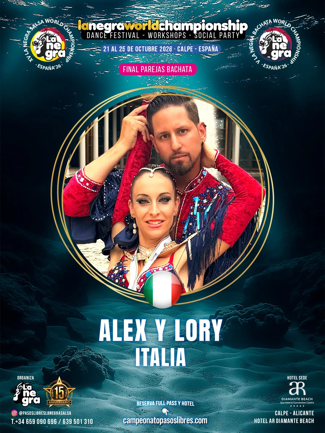 Álex y Lory — Italia