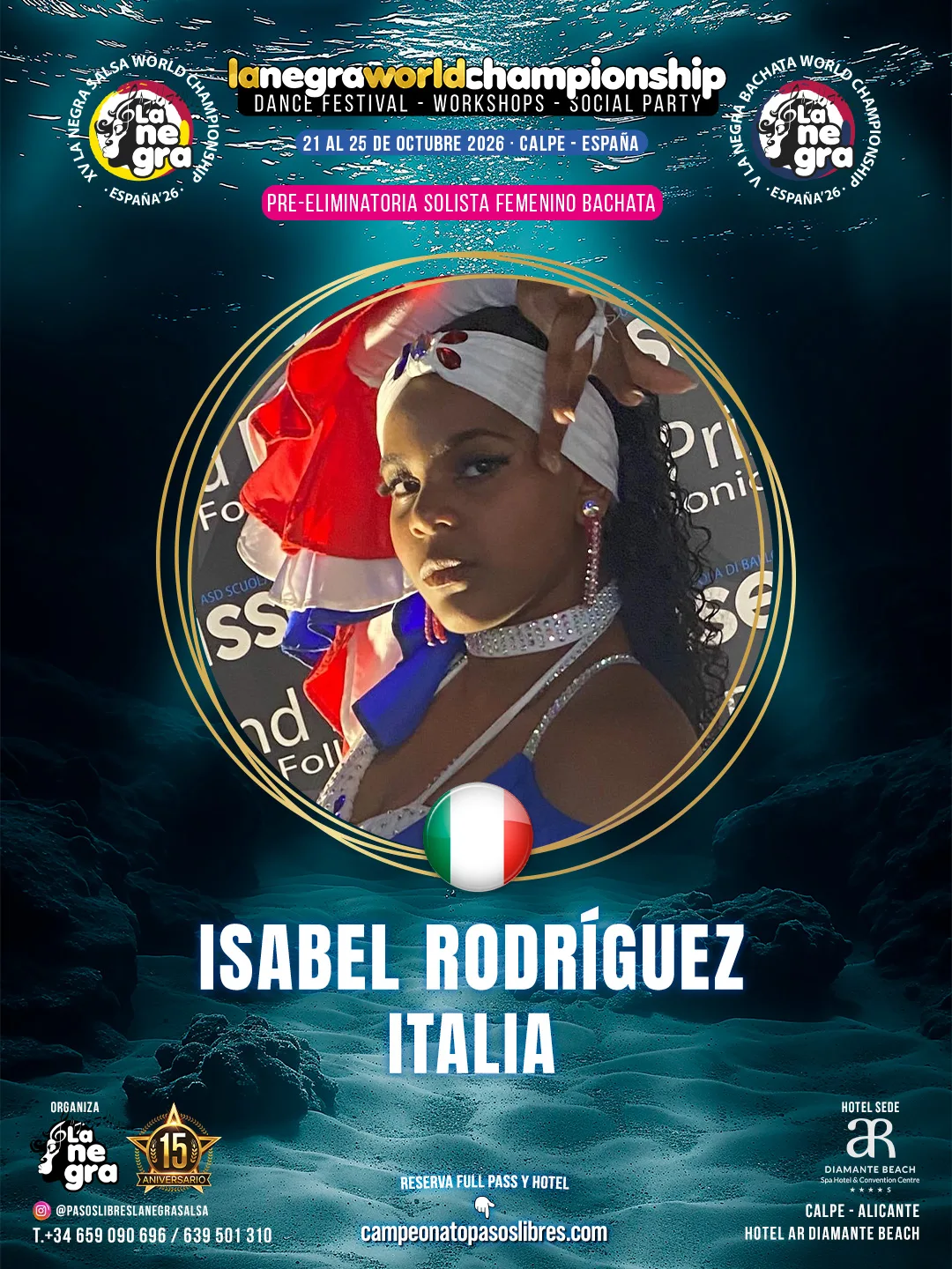 Isabel Rodríguez — Italia