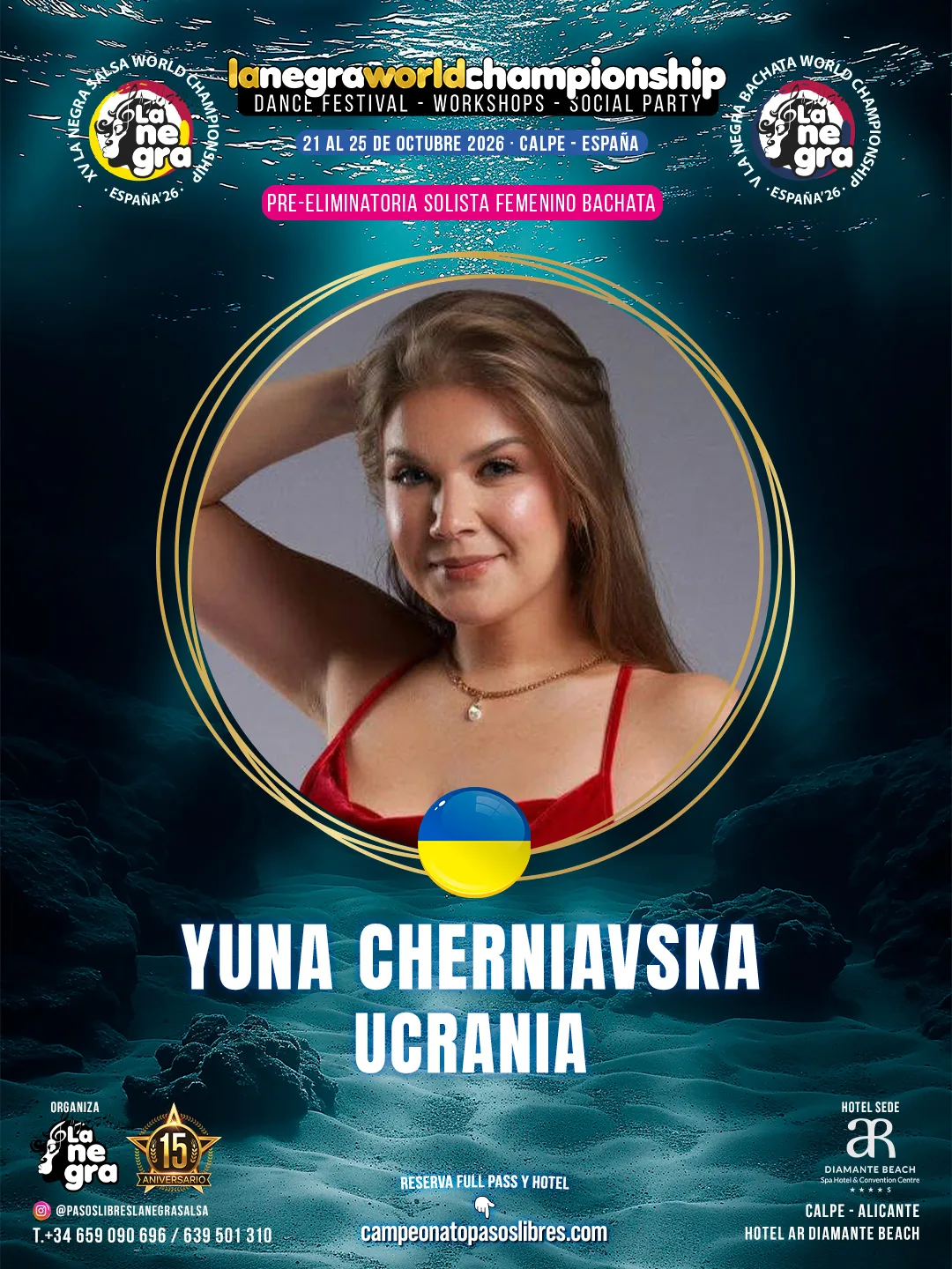 Yuna Cherniavska — Ucrania