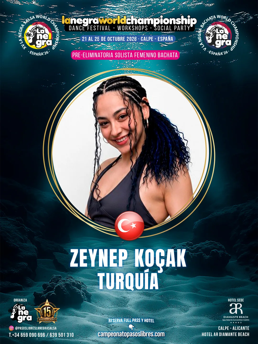 Zeynep Koçak — Turquía