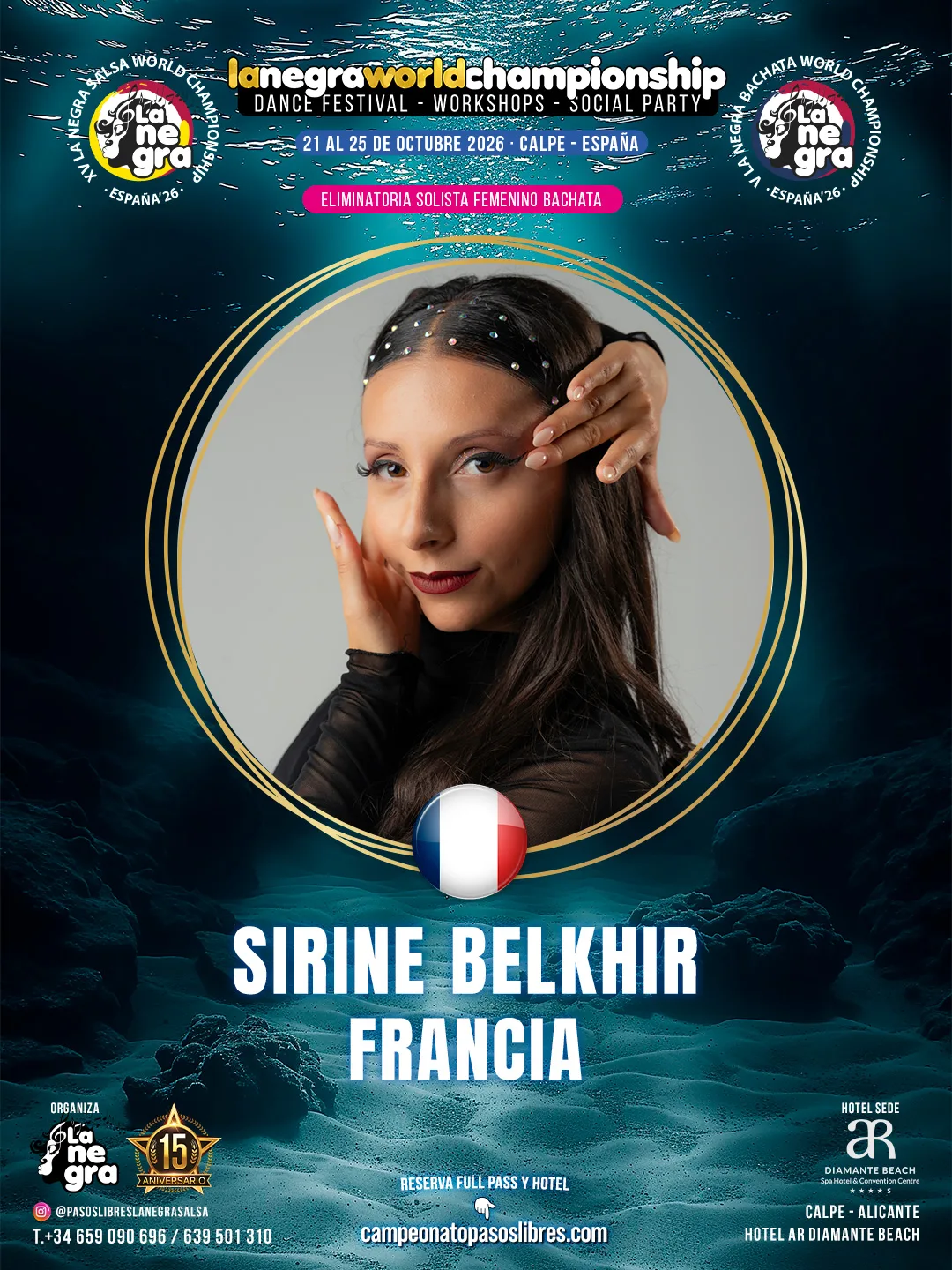 Sirine Belkhir — Francia