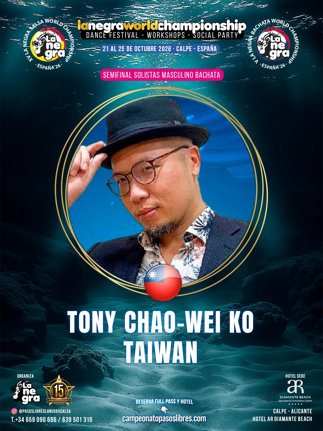 Tony Chao-Wei Ko — Taiwán
