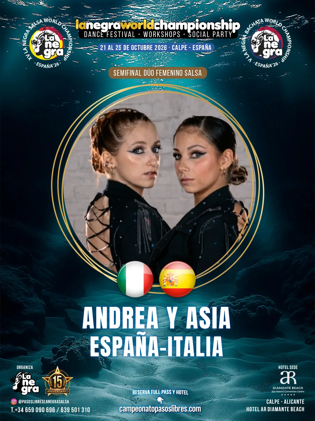 Andrea y Asia — España / Italia