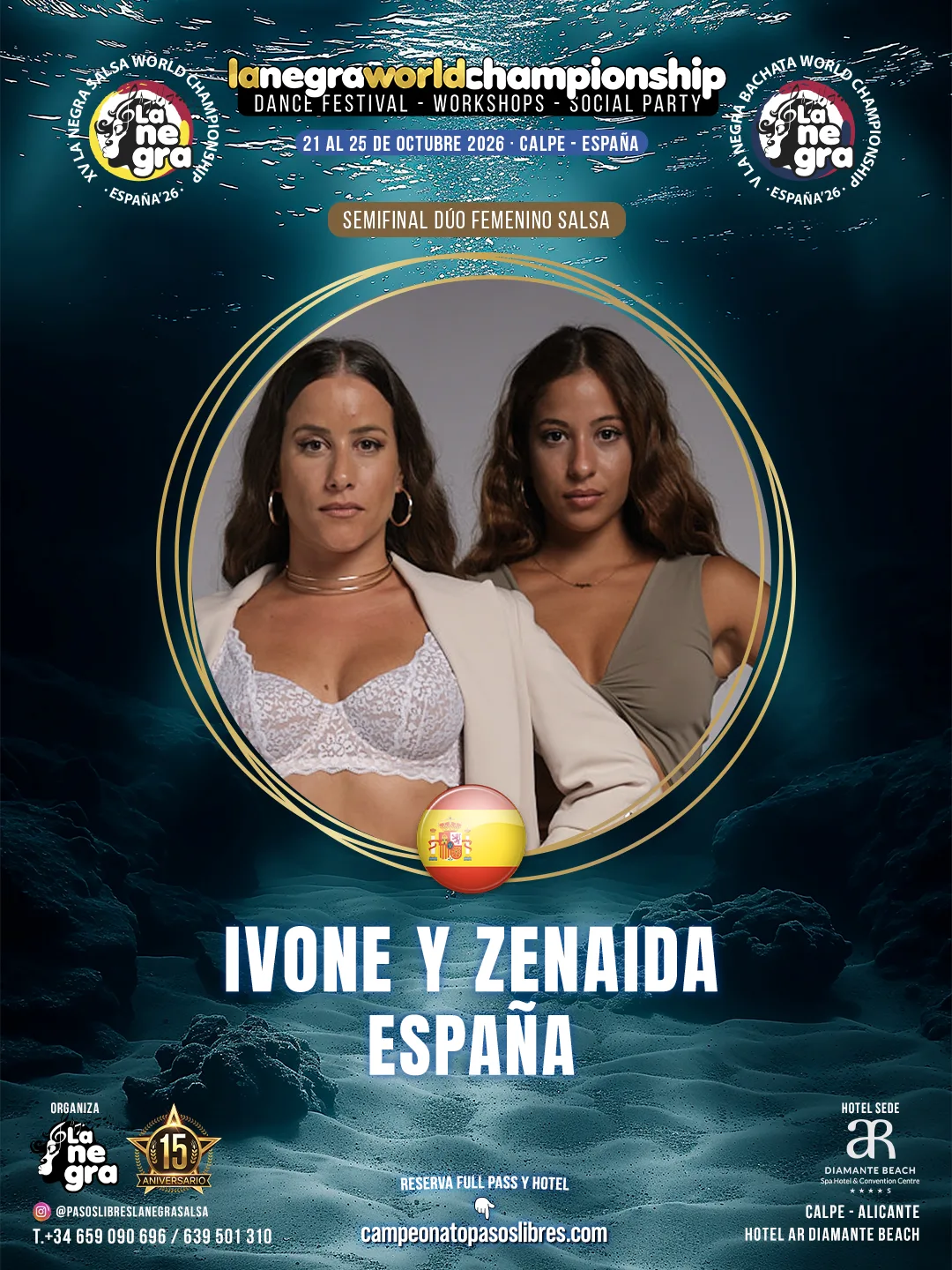 Ivone y Zenaida — España
