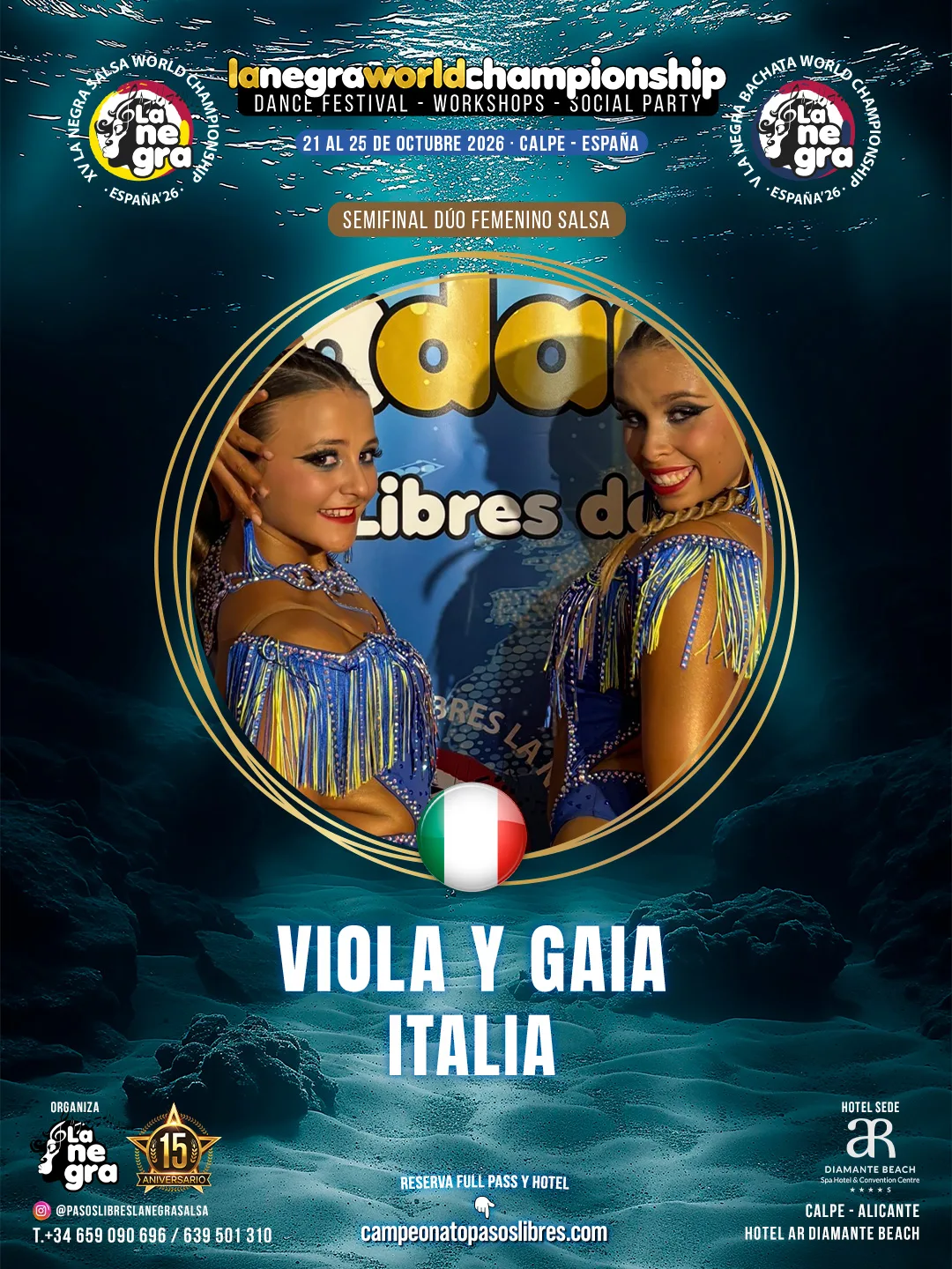 Viola y Gaia — Italia