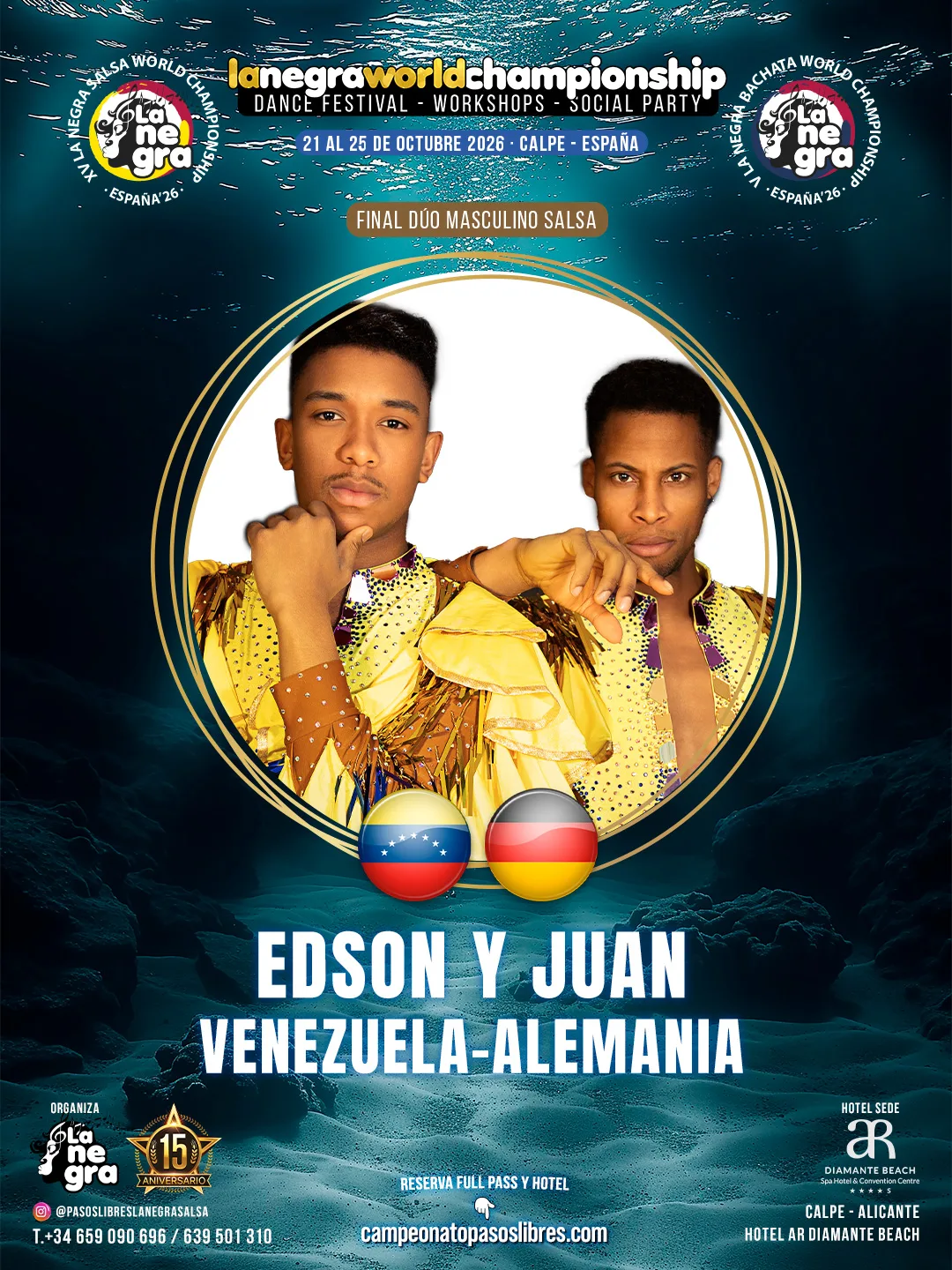 Edson y Juan — Venezuela / Alemania