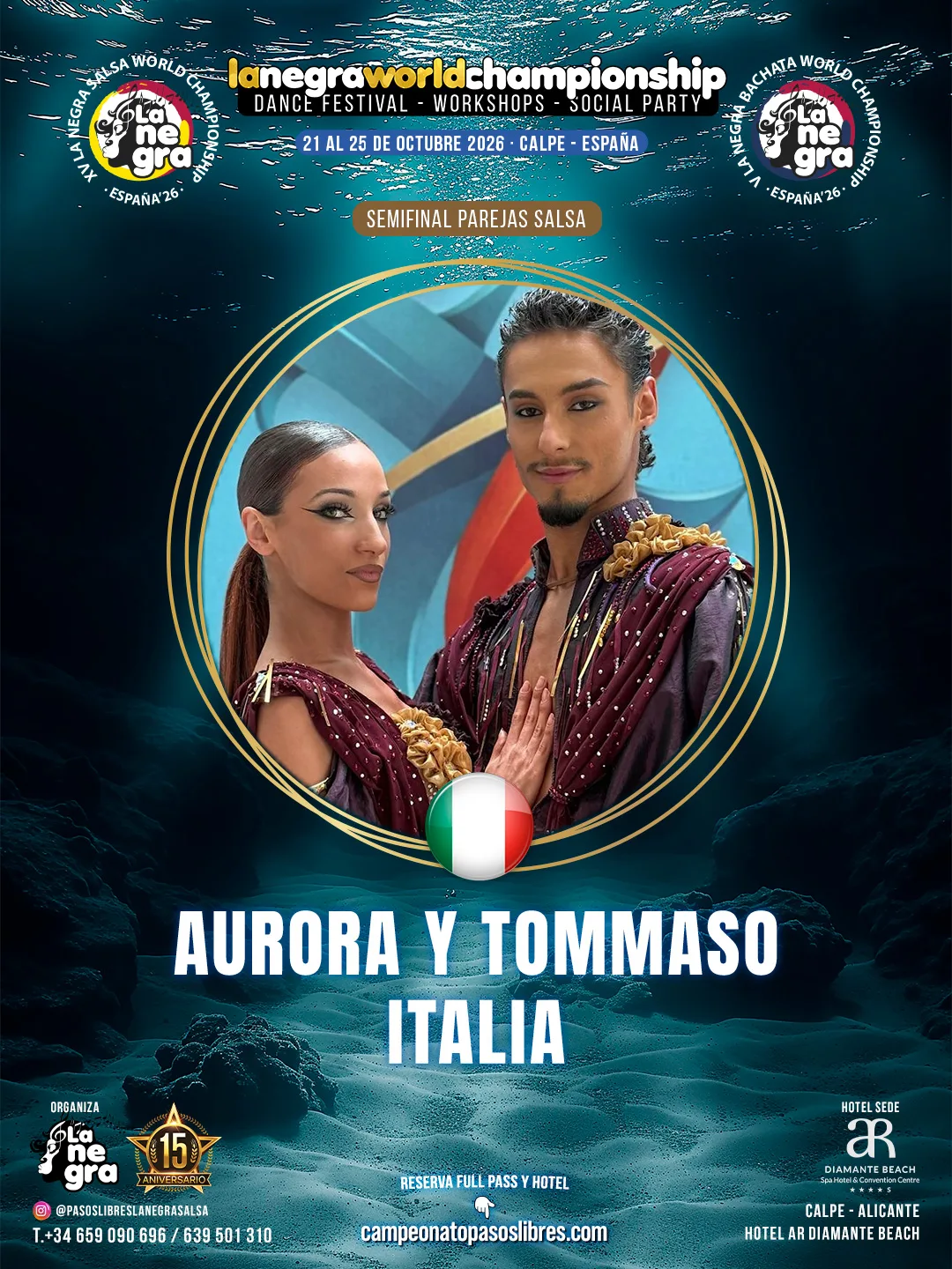 Aurora y Tommaso — Italia
