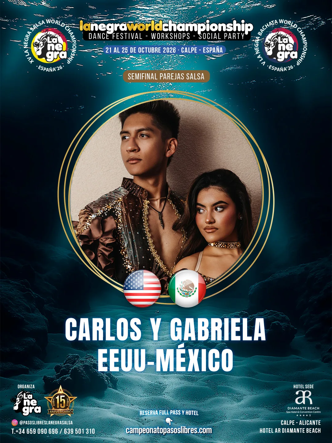 Carlos y Gabriela — Estados Unidos / México
