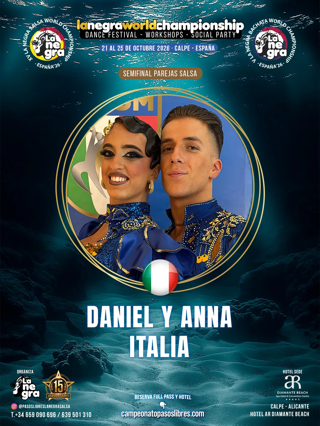 Daniel y Anna — Italia