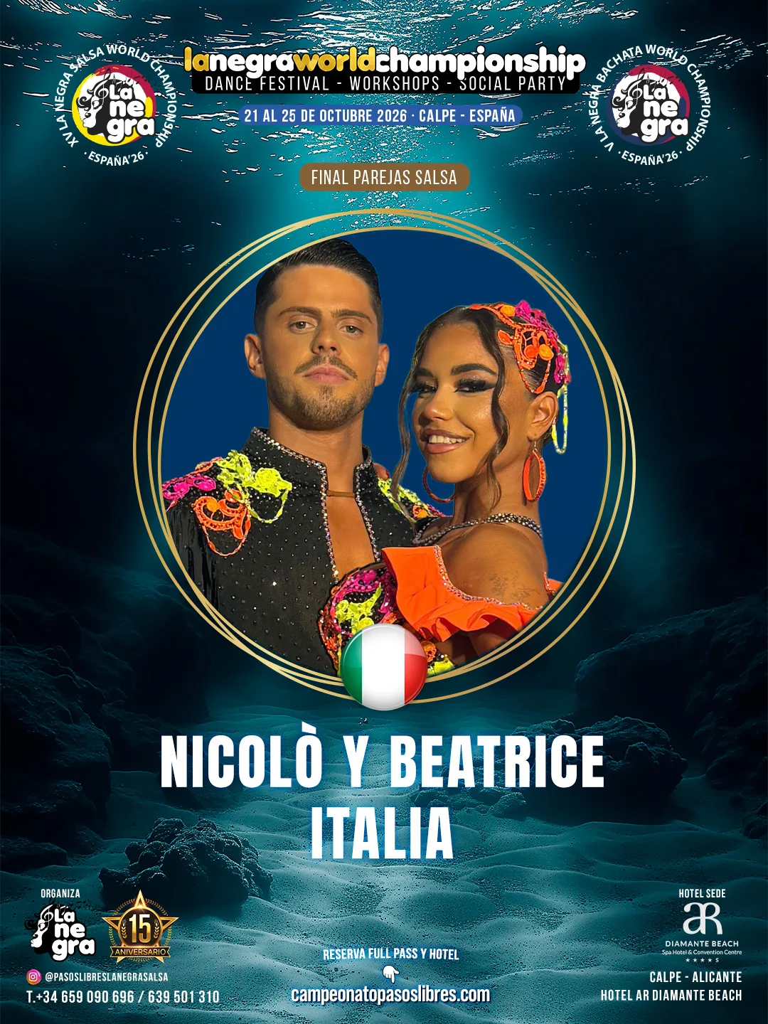 Nicolò y Beatrice — Italia