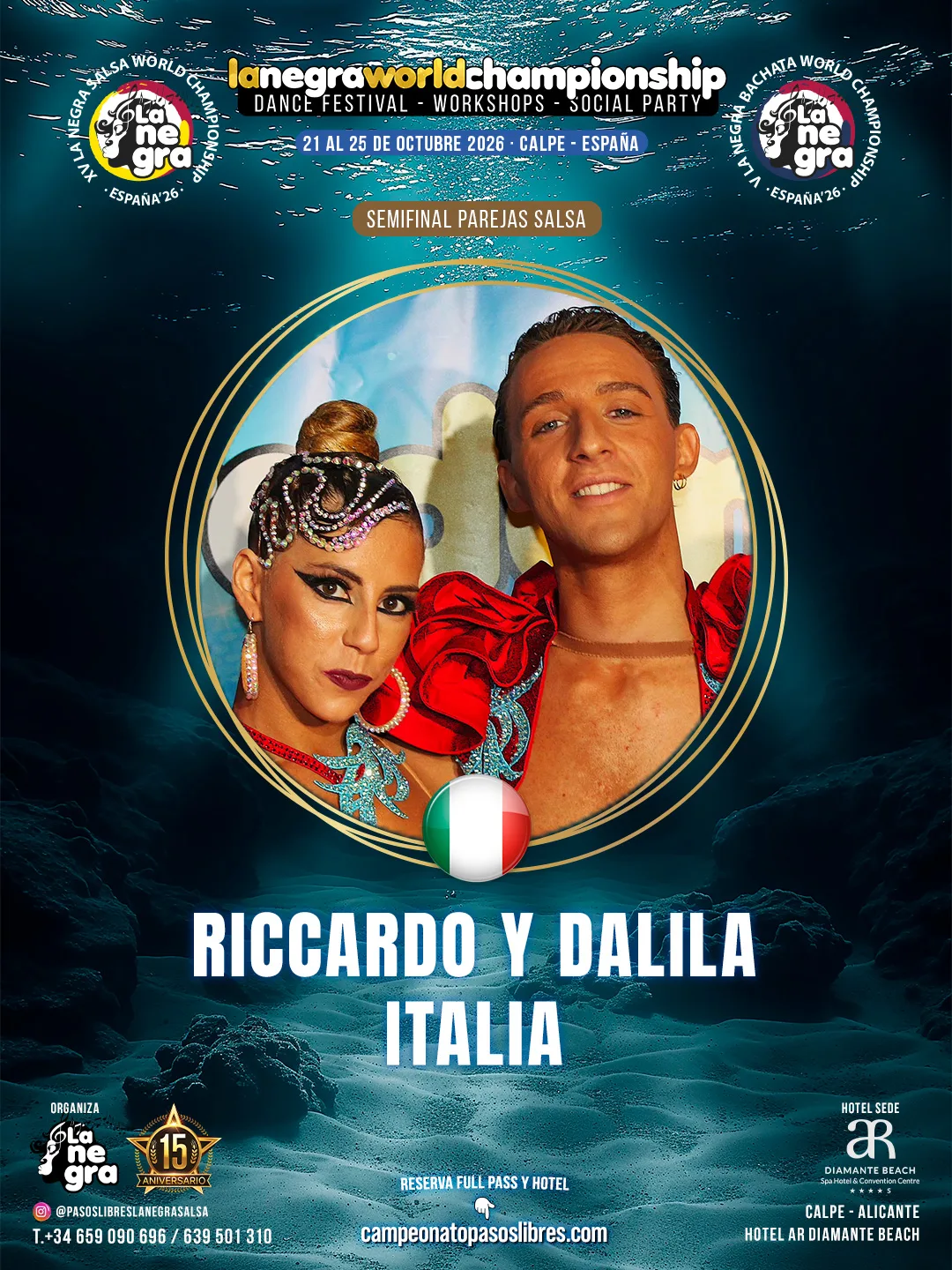 Riccardo y Dalila — Italia