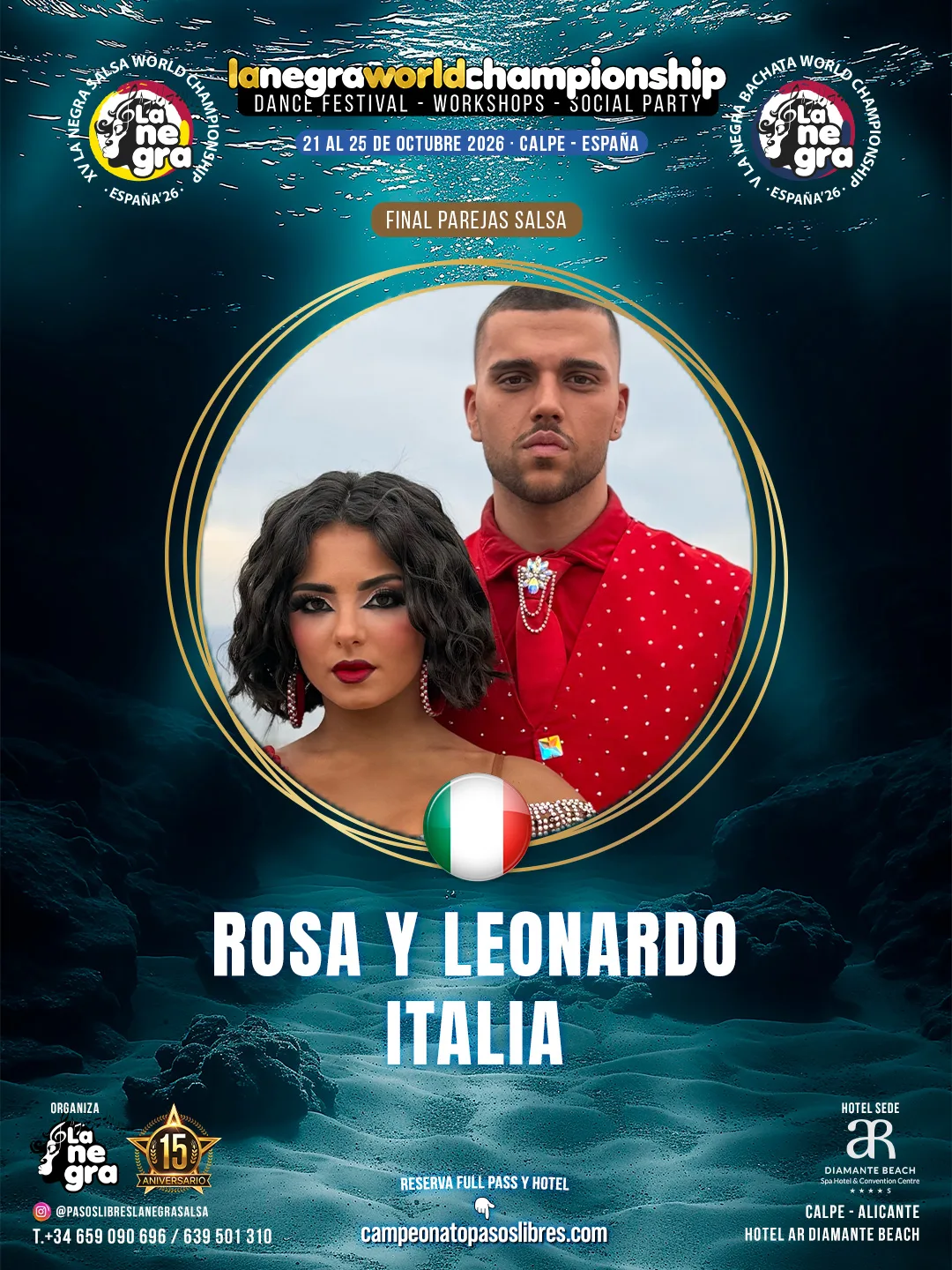 Rosa y Leonardo — Italia