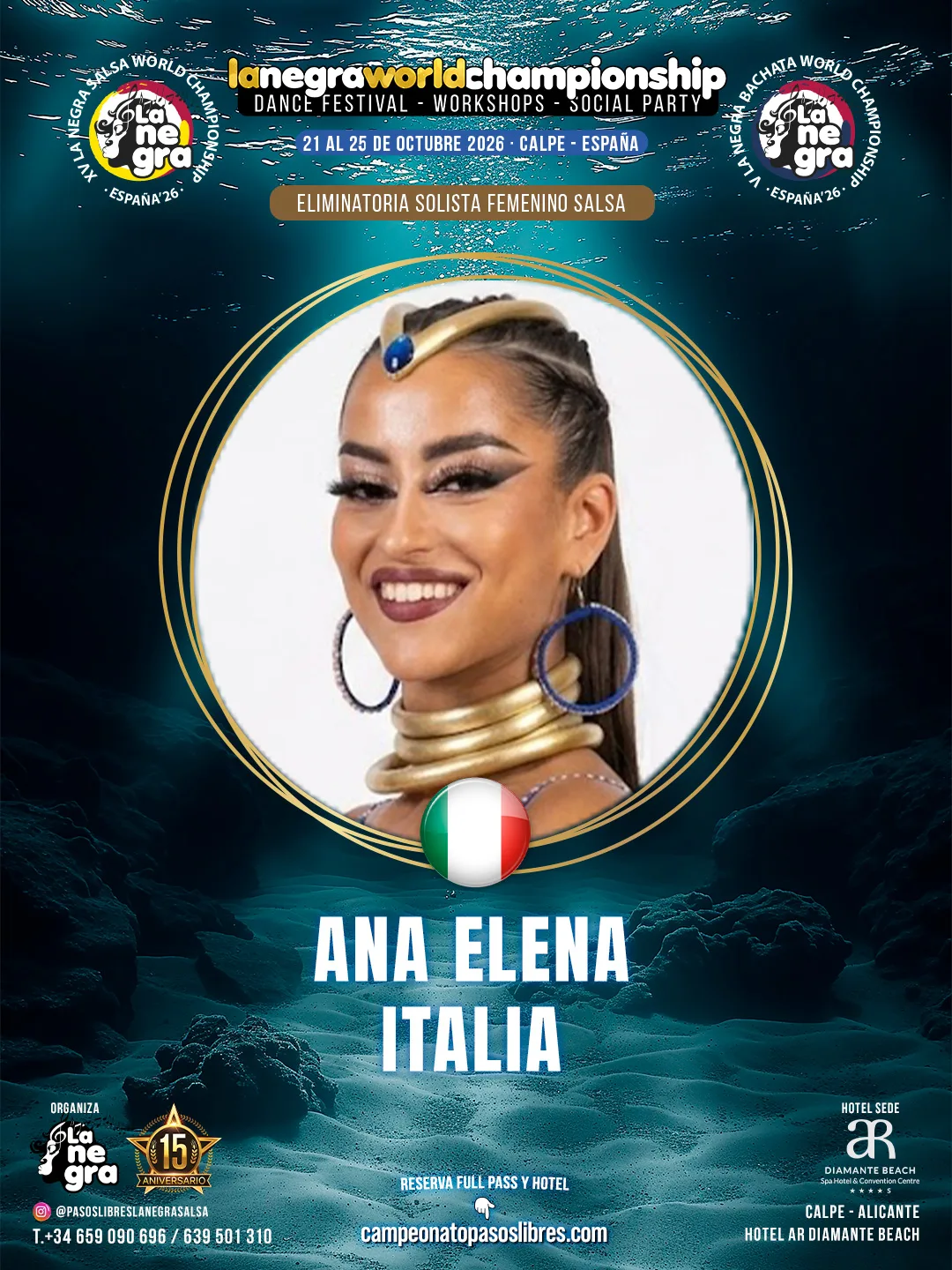 Ana Elena — Italia
