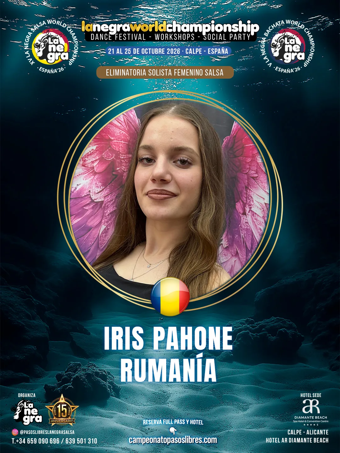 Iris Pahone — Rumanía