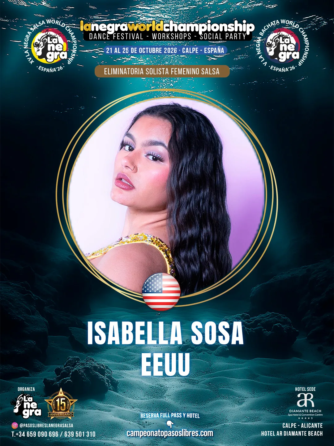 Isabella Sosa — Estados Unidos