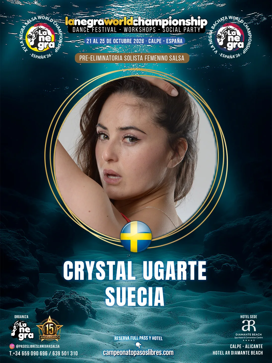 Crystal Ugarte — Suecia