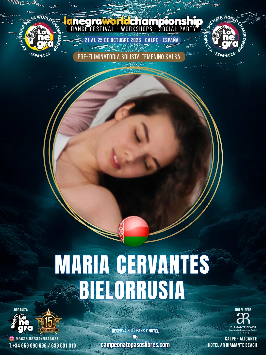 Maria Cervantes — Bielorrusia