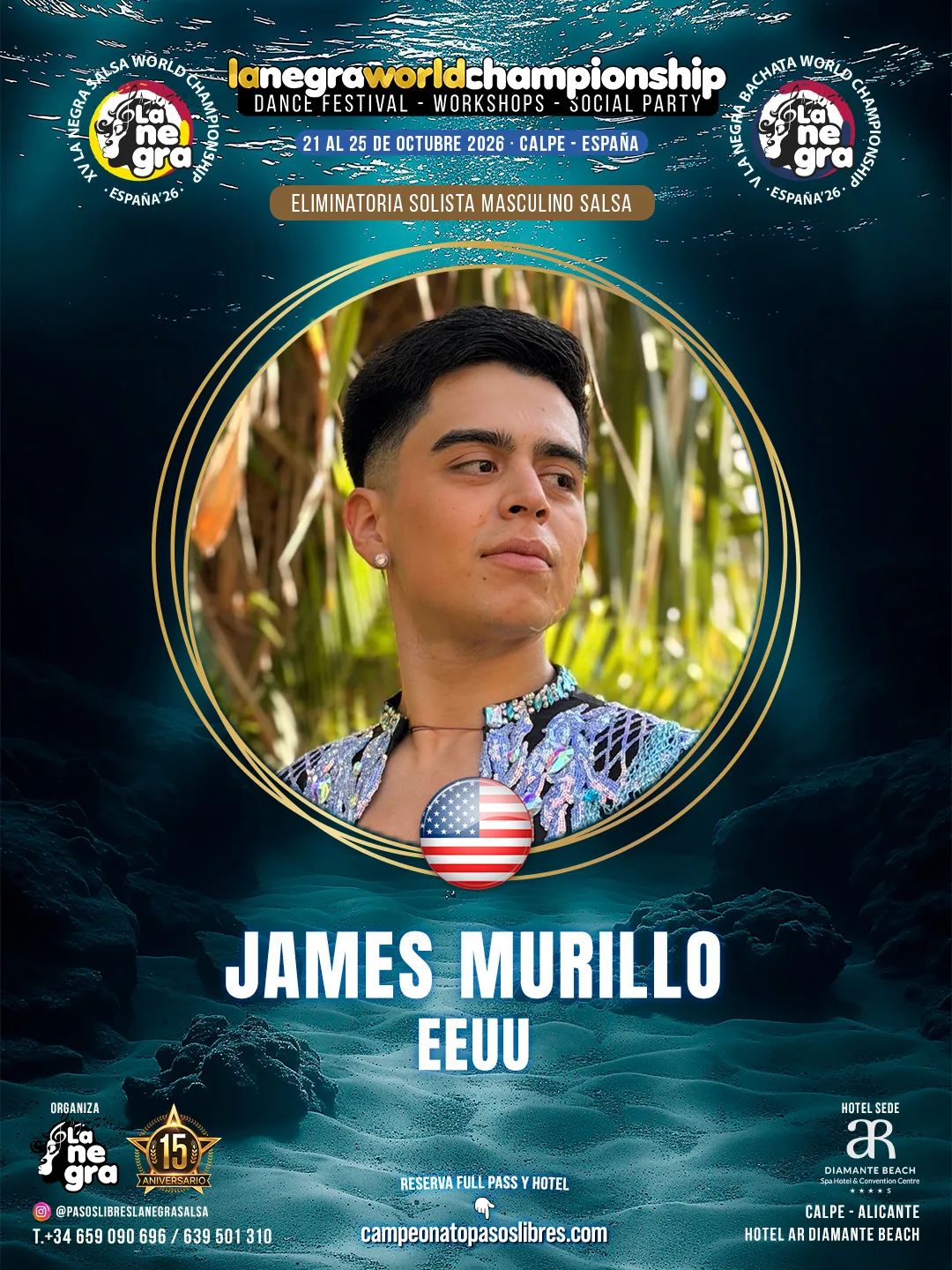 James Murillo — Estados Unidos