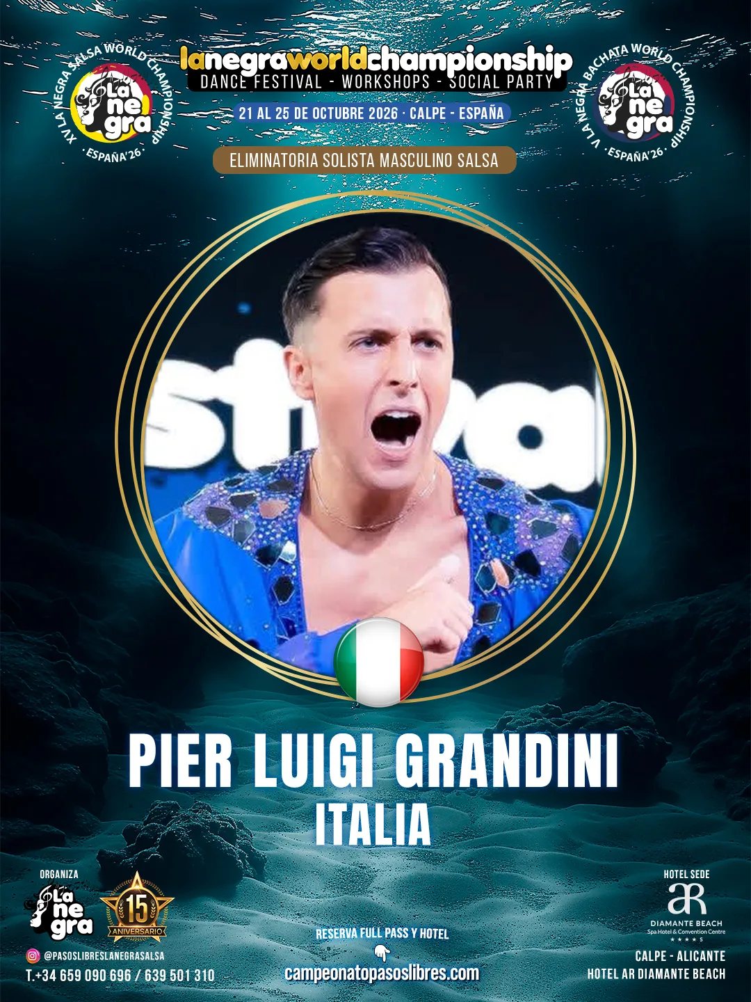 Pier Luigi Grandini — Italia