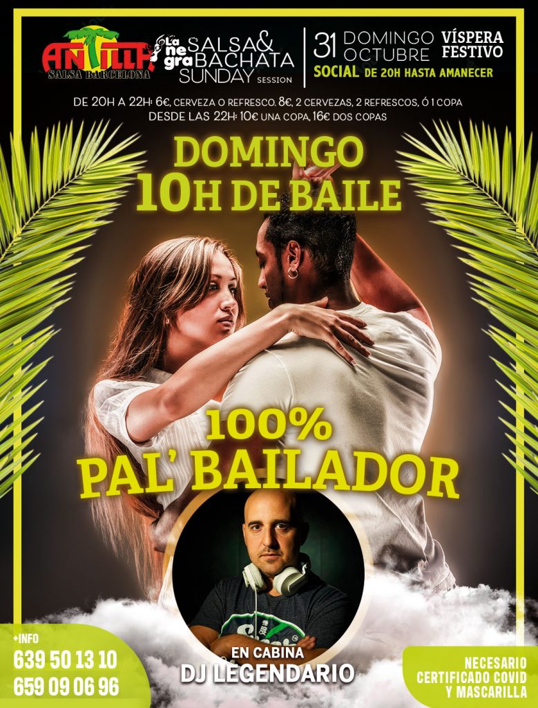 Antilla sesión bachatasunday salsa, bachata fiesta